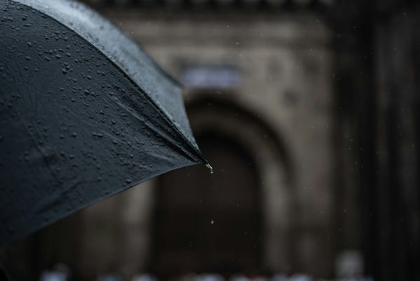 مظلة مطر مدمجة
